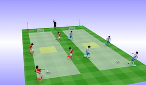 PACK 100 EXERCICES POUR TRAVAILLER LA TECHNIQUE ET LA TACTIQUE EN FOOTBALL (ET LES QUALITÉS DE VITESSE ET D’ENDURANCE)