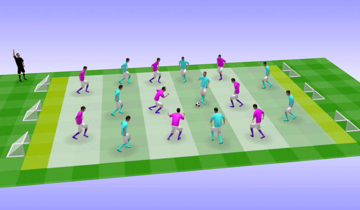 50 EXERCICES POUR TRAVAILLER LA TACTIQUE EN FOOTBALL (ET LES QUALITÉS DE VITESSE ET D’ENDURANCE)