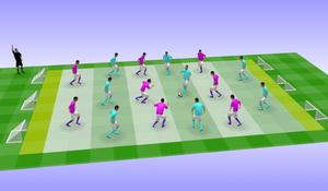 50 EXERCICES  POUR TRAVAILLER LA TACTIQUE EN FOOTBALL (ET LES QUALITÉS DE VITESSE ET D’ENDURANCE)