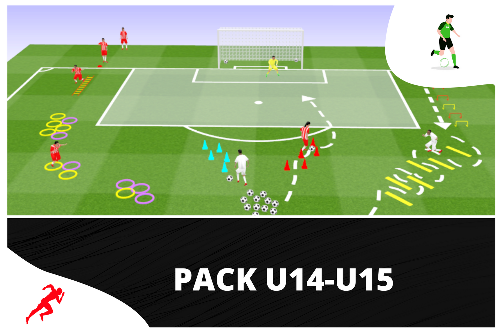 Pack d’entraînements physiques pour les coachs U14-U15