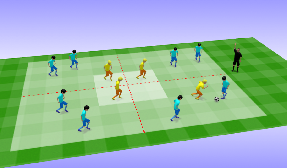 50 EXERCICES  POUR TRAVAILLER LA TACTIQUE EN FOOTBALL (ET LES QUALITÉS DE VITESSE ET D’ENDURANCE)