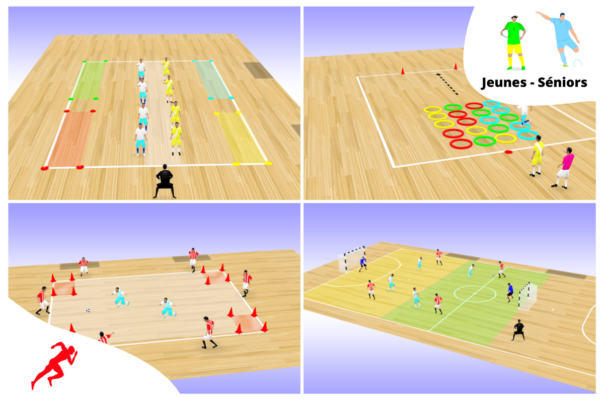200 exercices physiques pour le futsal - preparationphysiquefootball-shop.com