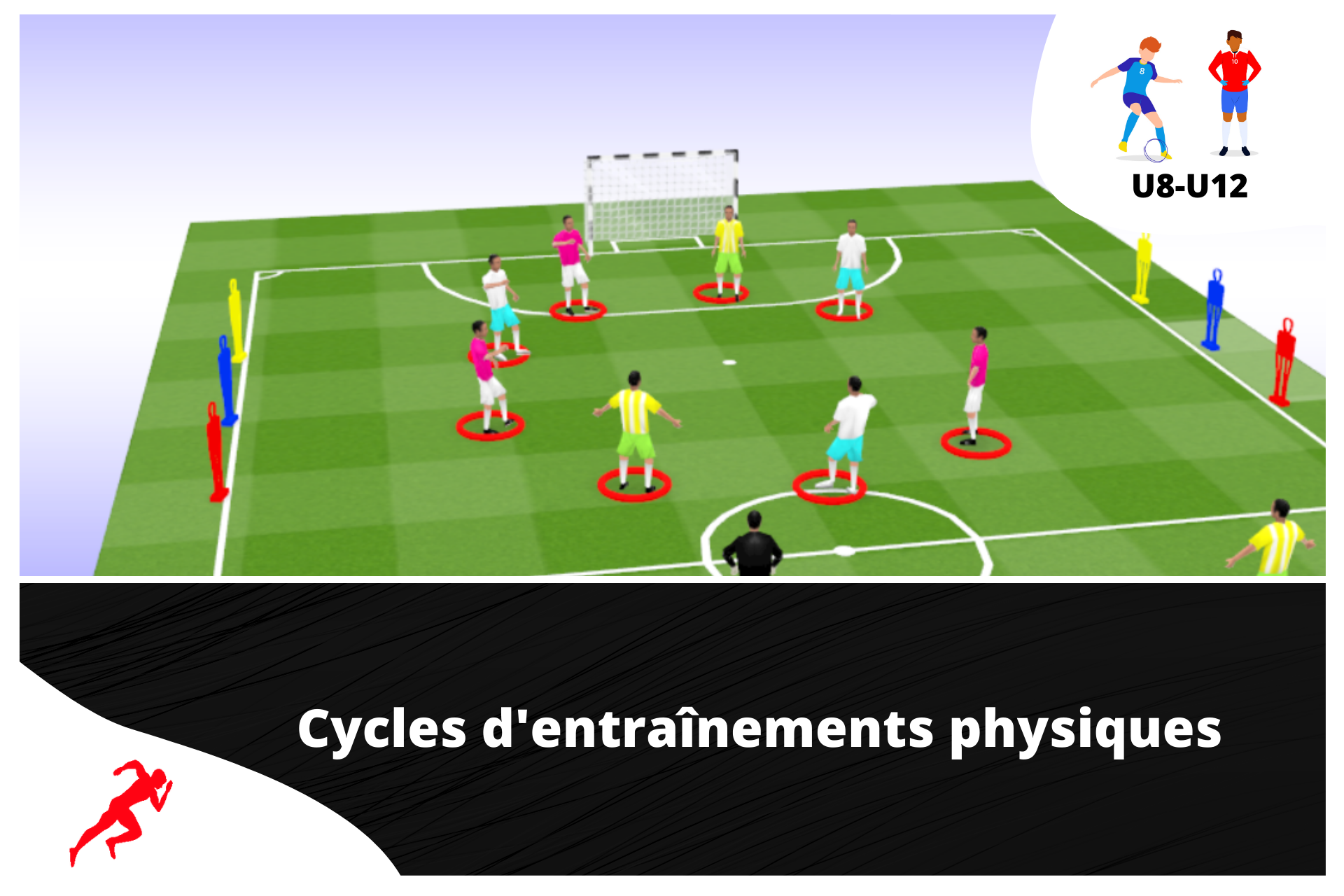 2 cycles d'entraînements physiques spécial "vitesse" U8 - U12 - preparationphysiquefootball-shop.com