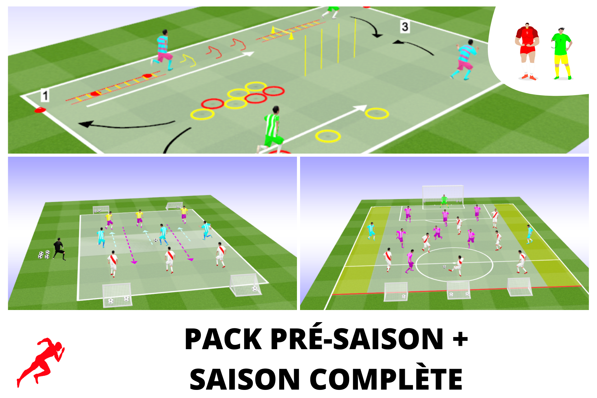 PACK PRÉ-SAISON + SAISON COMPLÈTE Nº2
