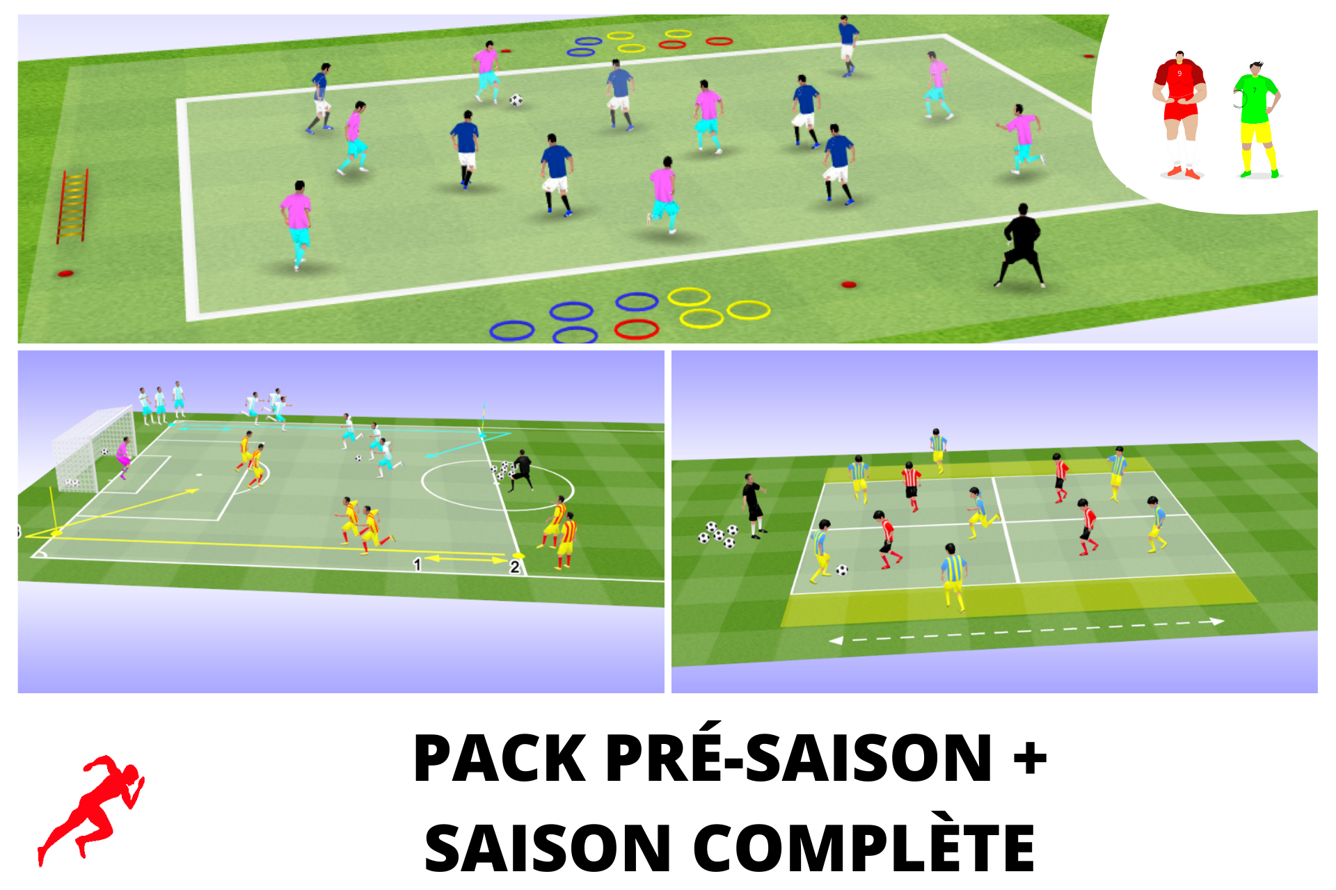 PACK PRÉ-SAISON + SAISON COMPLÈTE Nº1