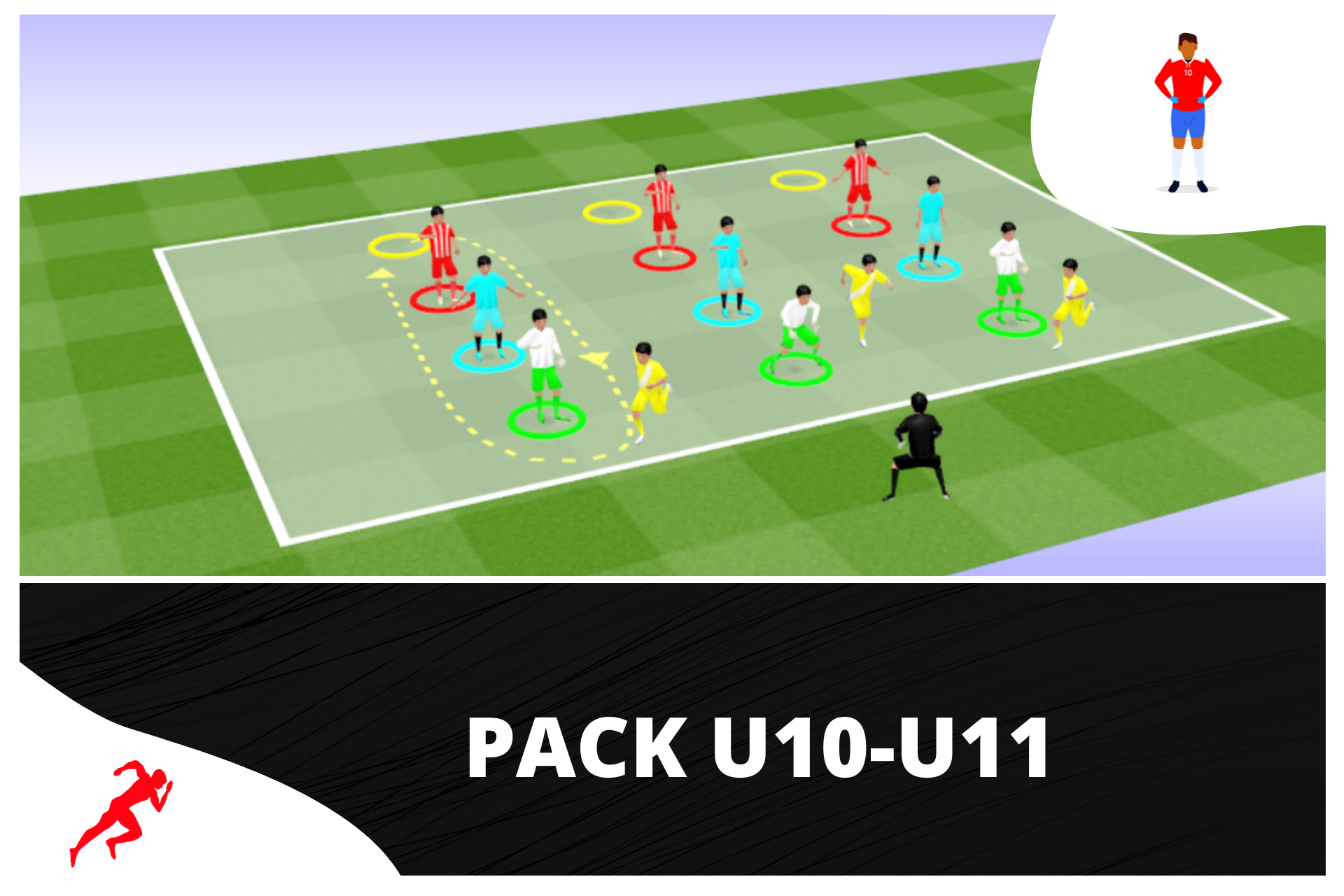 Pack d’entraînements physiques pour les coachs U10-U11